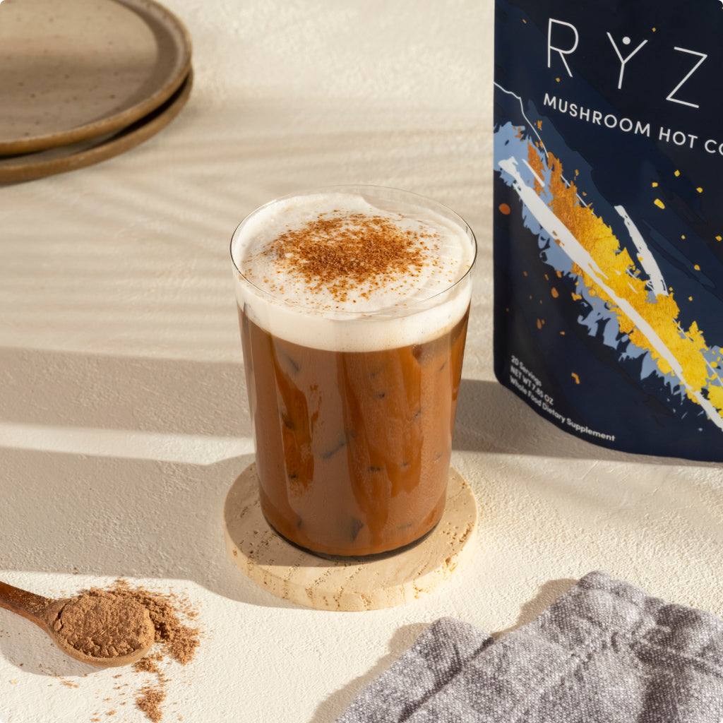RYZE Nighttime Mushroom Cocoa Starter Bag J1