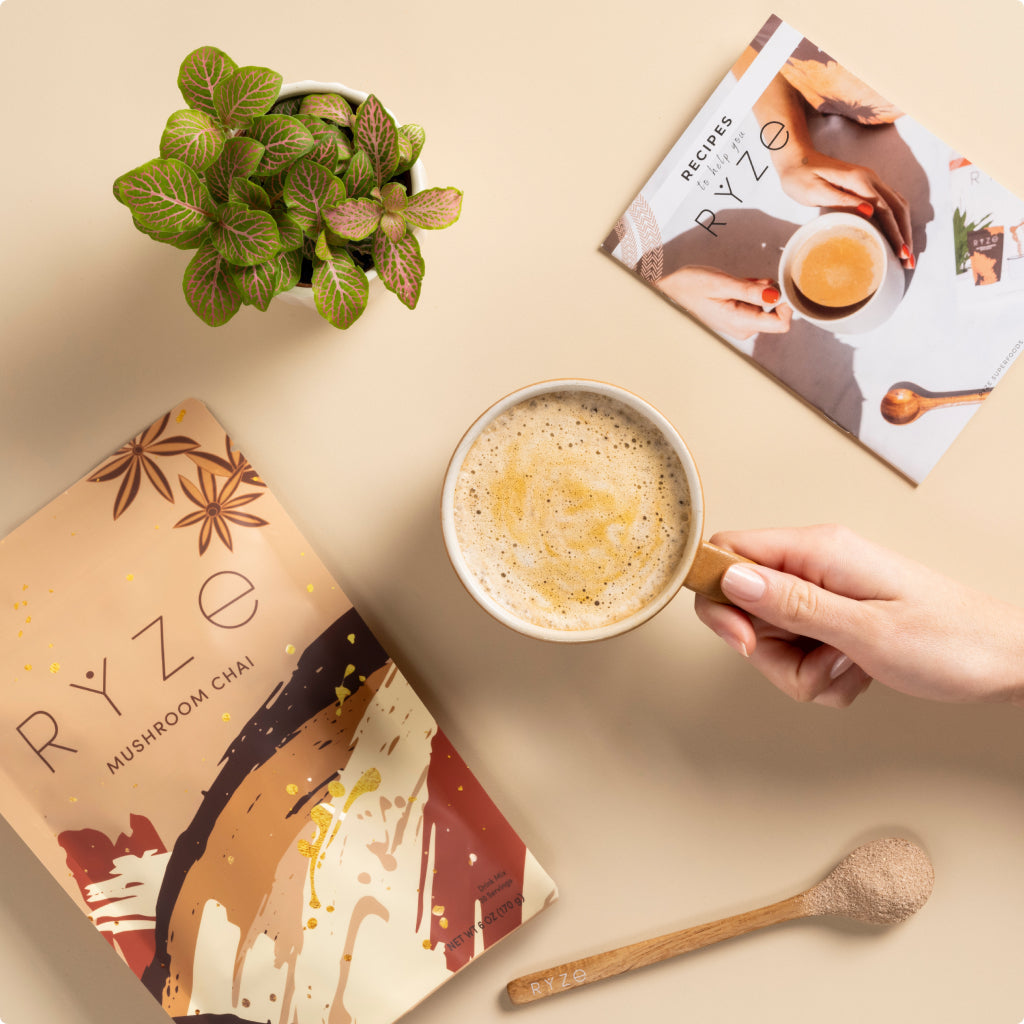 RYZE Mushroom Chai Starter Bag J0