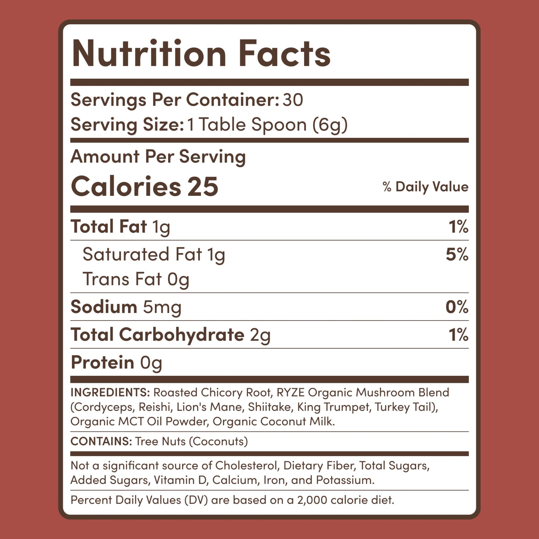Mushroom Chicory (30 Servings) W6