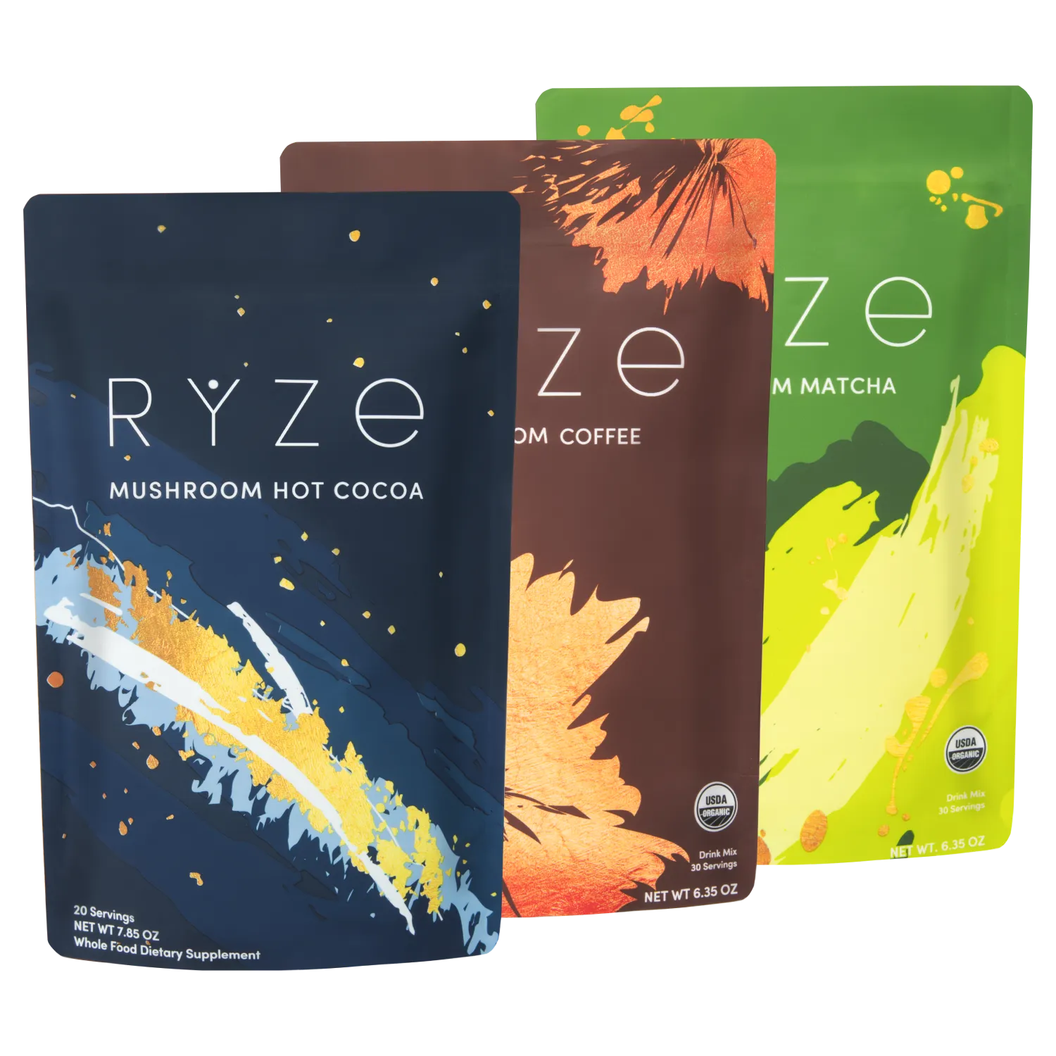 Ultimate Day + Night Bundle: Coffee + Matcha + Cocoa W9