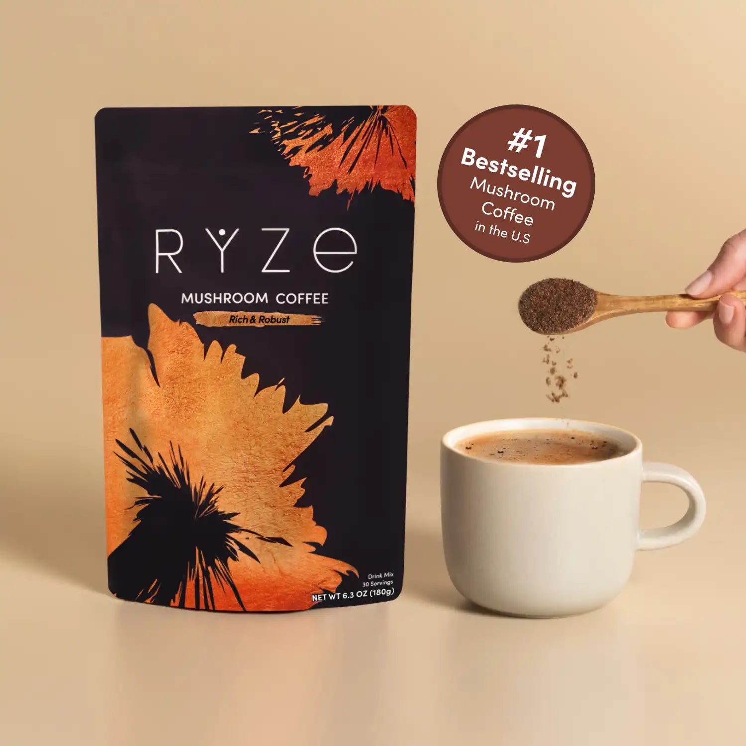 Mushroom Coffee House Blend 30 Servings W4