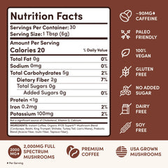 Mushroom Coffee Dark Roast (30 Servings) F5