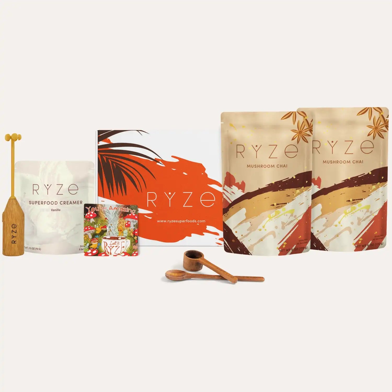 Mushroom Chai Starter Kit (40 Servings) C2