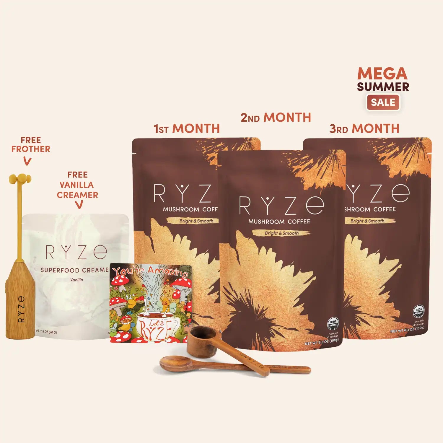 Mushroom Coffee (90 Serving) M7