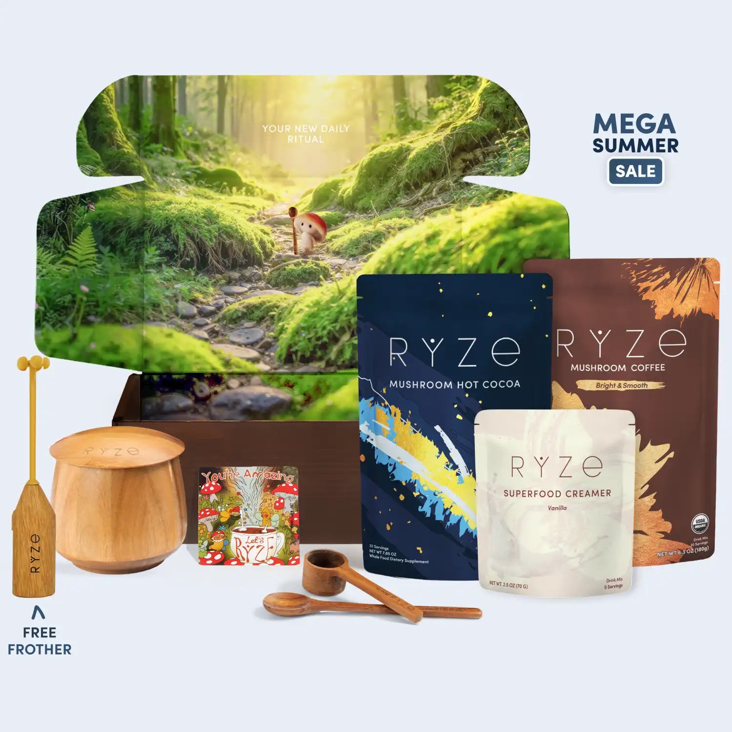 RYZE Ritual Set (Cocoa + Coffee) T3