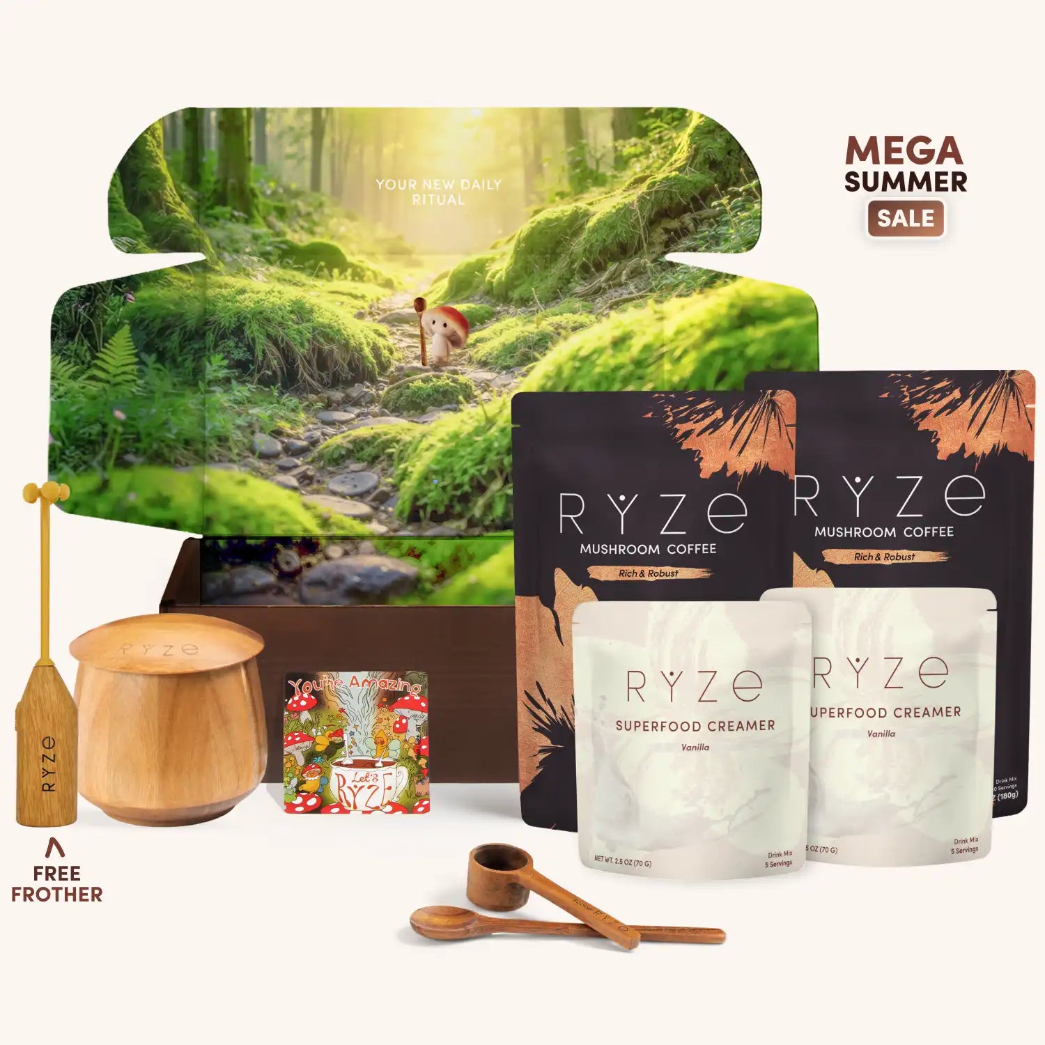RYZE Ritual Set Dark Roast A8