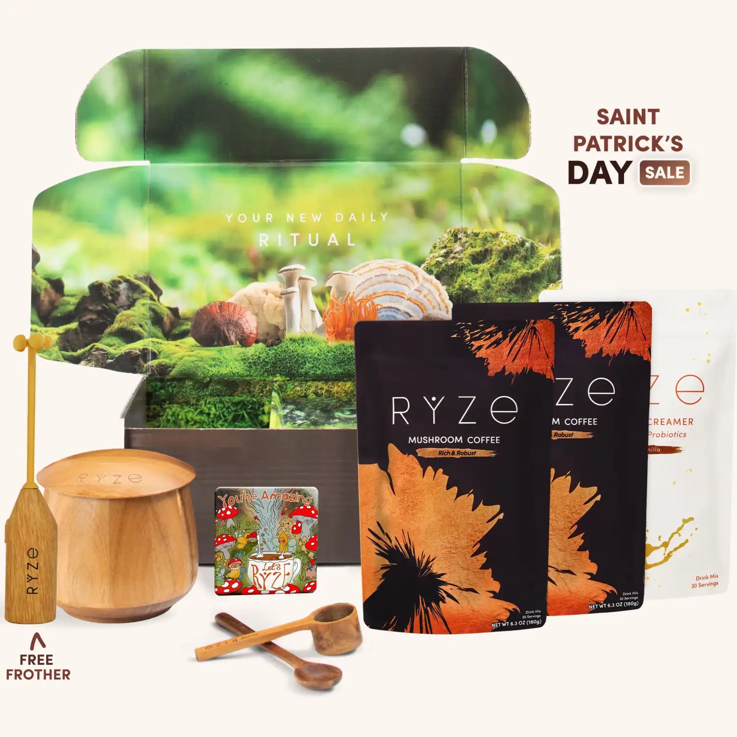 Mushroom Coffee Ritual Set N2