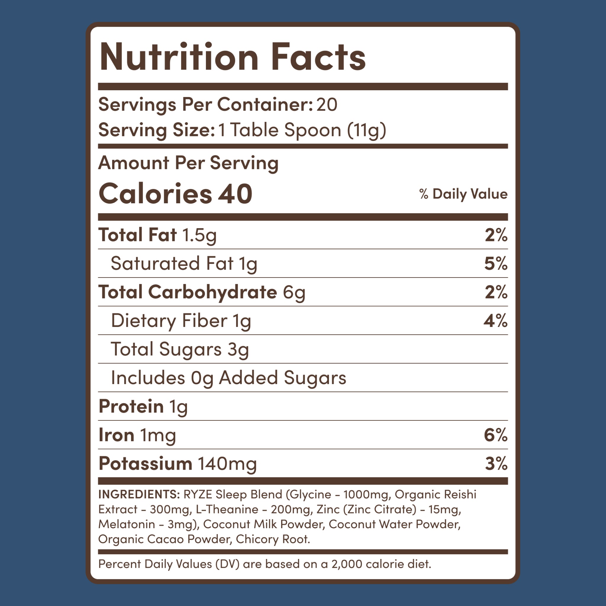 Mushroom Hot Cocoa (20 servings) V8