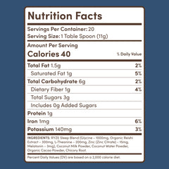 RYZE Mushroom Hot Cocoa — Organic Instant Cocoa with L-Theanine & Melatonin, 20 Servings K3