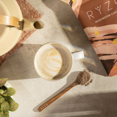 RYZE Mushroom Chicory — Organic Instant Chicory with Shitake & Lions mane, 30 Servings M4
