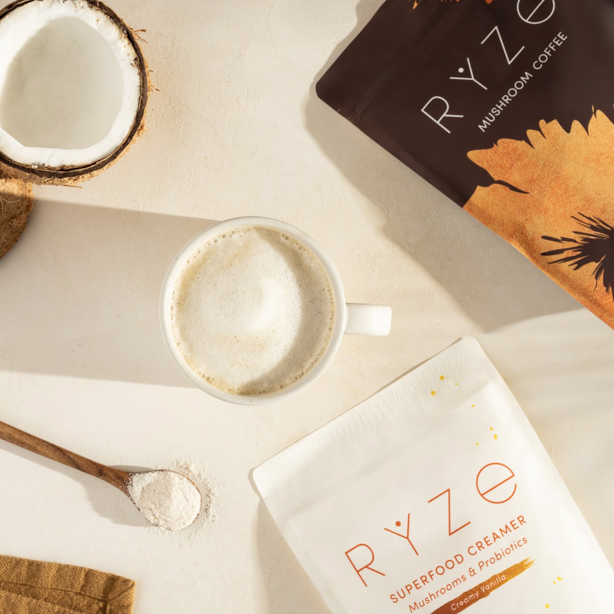 Vanilla + Mocha Superfood Creamer W5