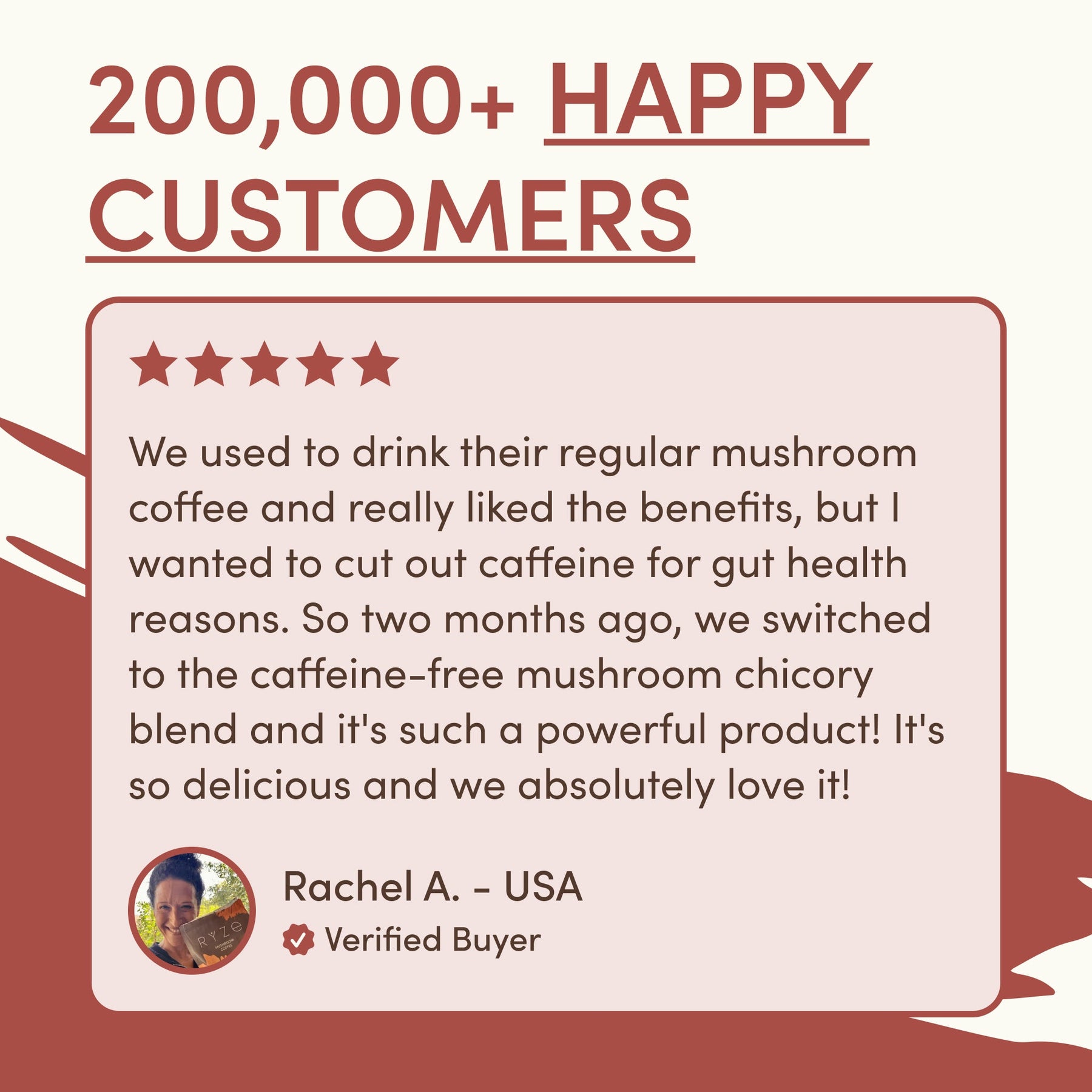 RYZE Mushroom Chicory — Organic Instant Chicory with Shitake & Lions mane, 30 Servings M4