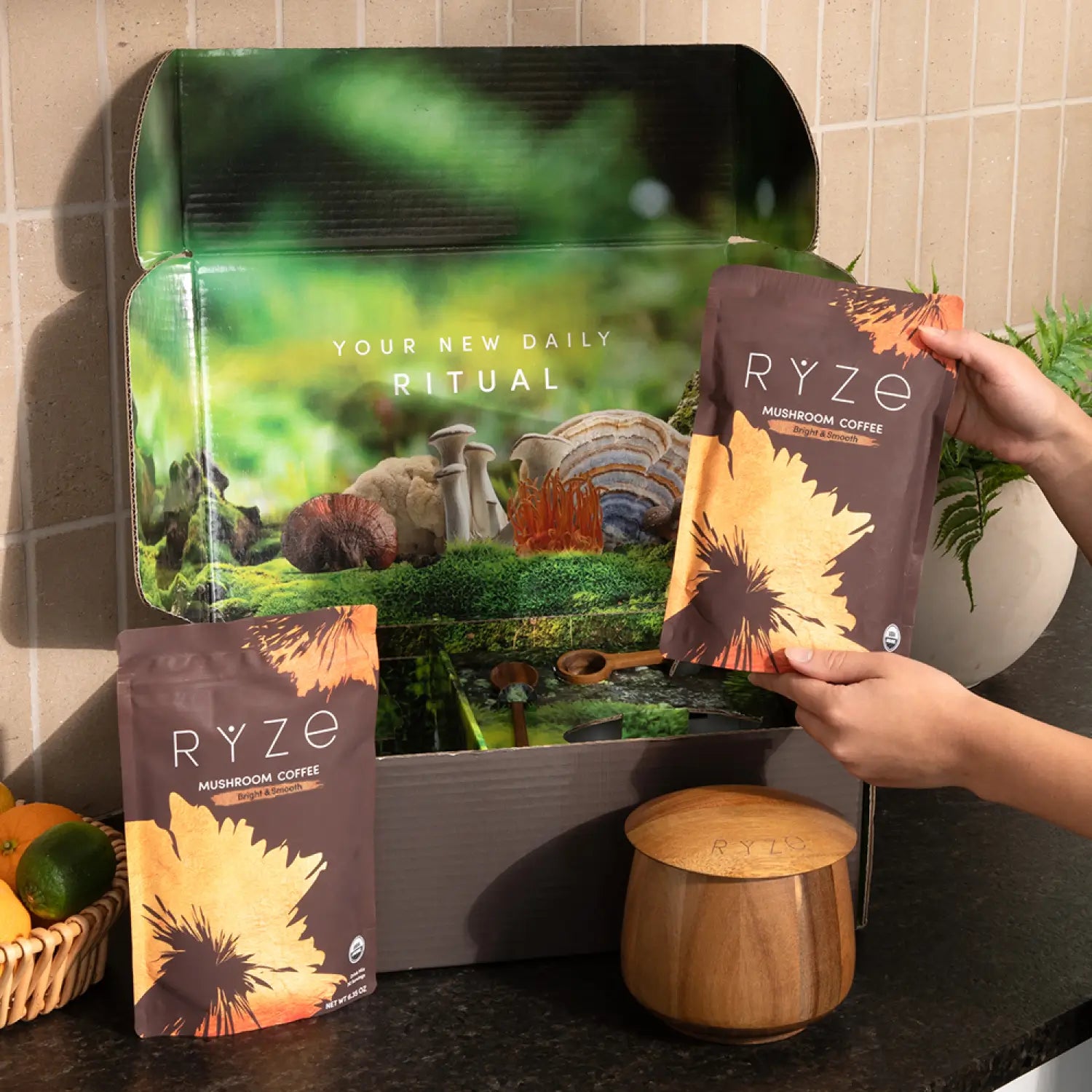 RYZE Ritual Set Original Blend Q6