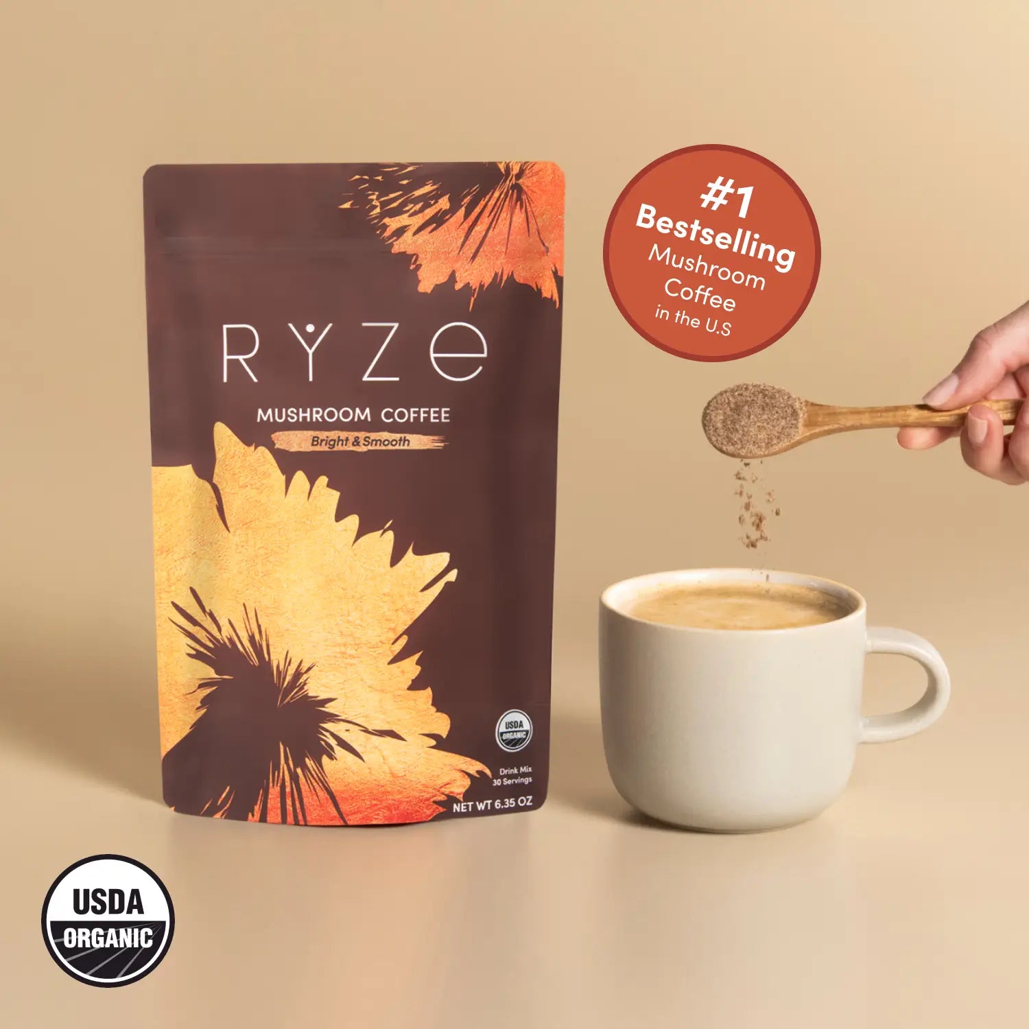 Mushroom Coffee (30 Servings) M2
