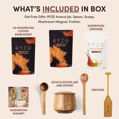 Mushroom Coffee Ritual Set Y3