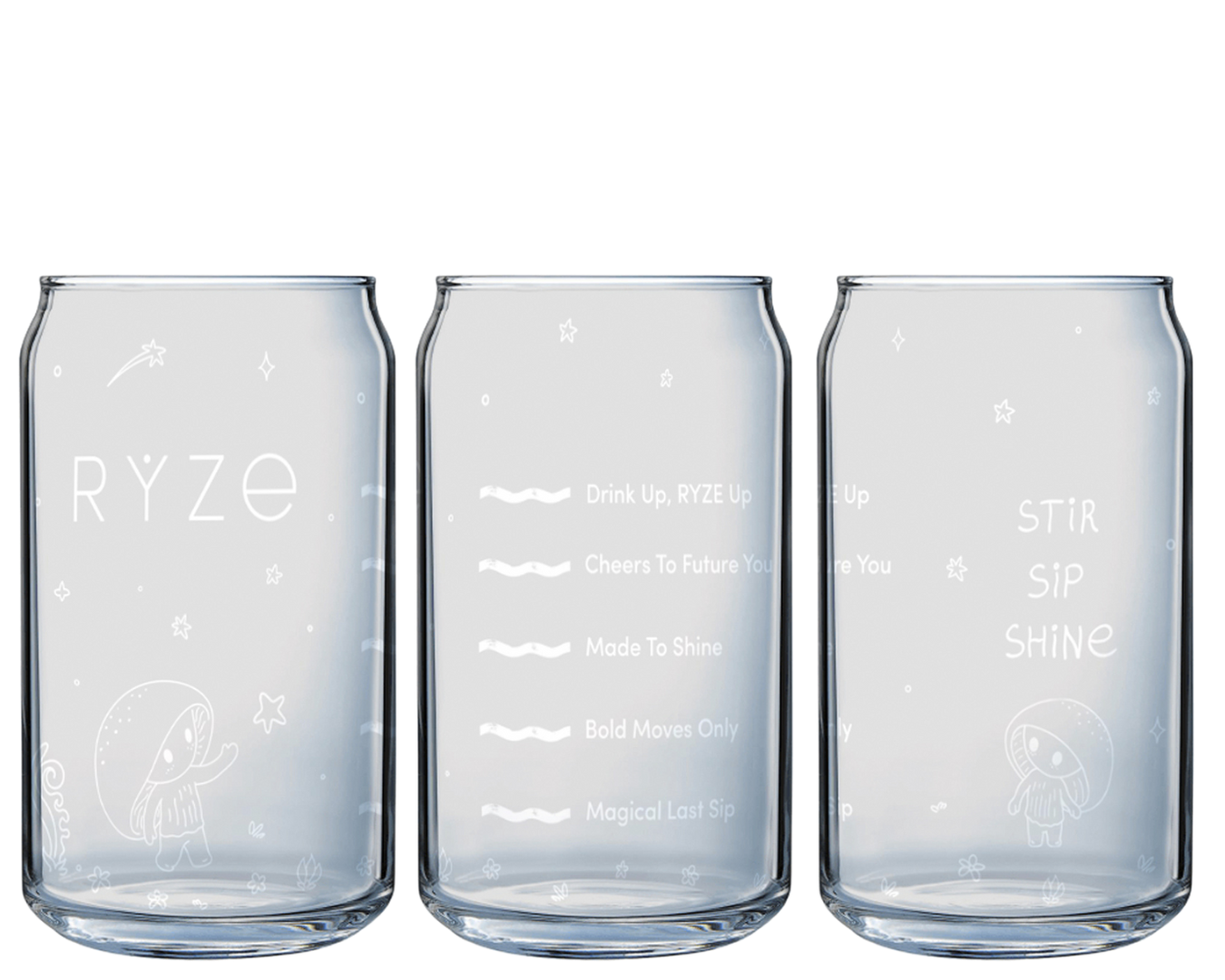 Iced Coffee Glass P5