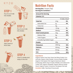 Mushroom Overnight Oats Pack (28 Servings) R3