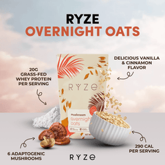 Mushroom Overnight Oats Pack (28 Servings) R3