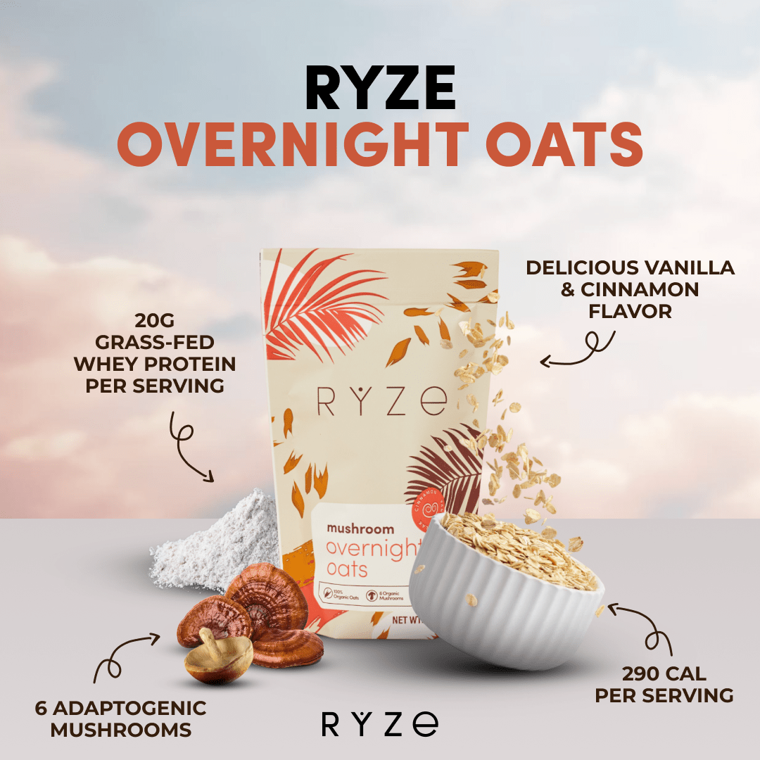 Mushroom Overnight Oats Pack (28 Servings) R3